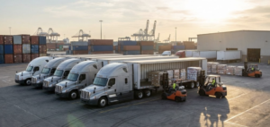 Dry Van Trucking Services for Retail Import Freight