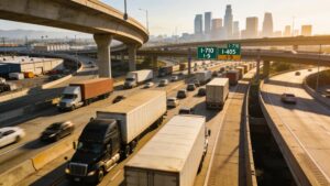 Navigating LA Freight: How a Local Trucking Company Optimizes I-710, I-405 & I-5 Freight Delivery