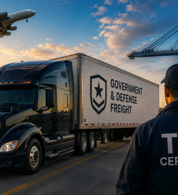 Government & Defense Freight in Los Angeles: Why Choosing a TSA Certified Trucking Company Is Essential